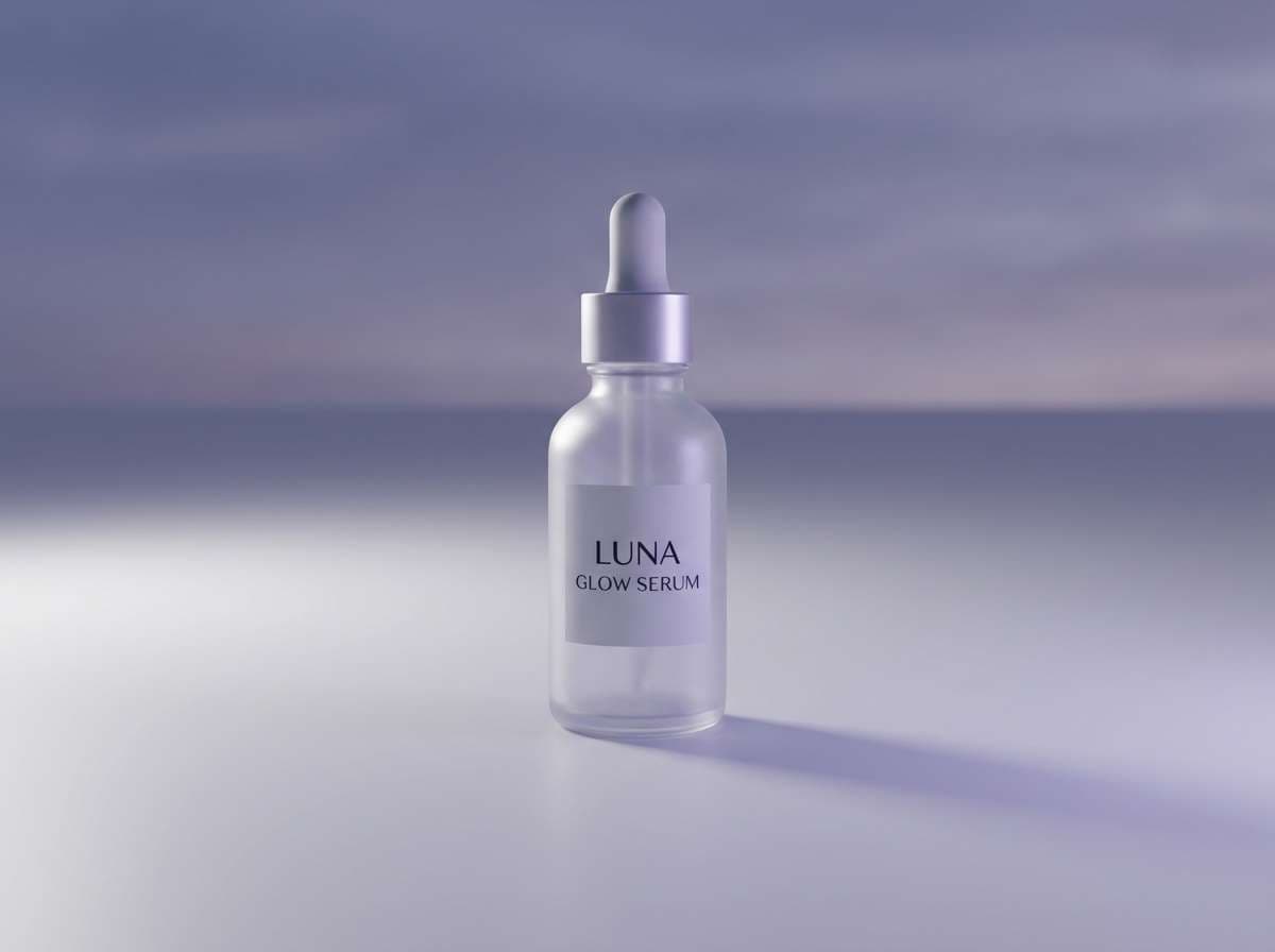 lavender silver serum ad