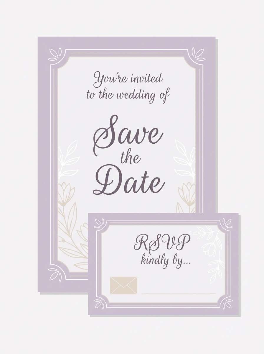 lavender wedding suite