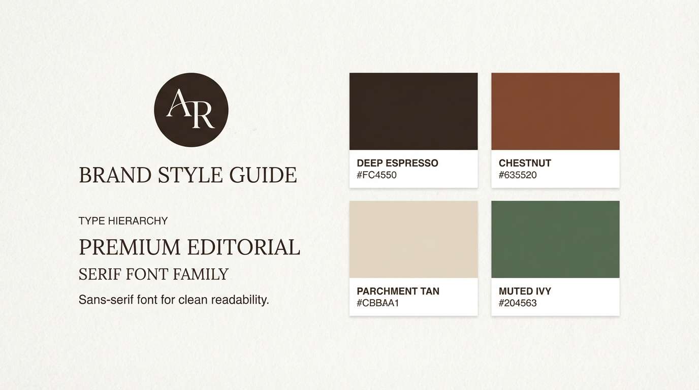 library brand style guide