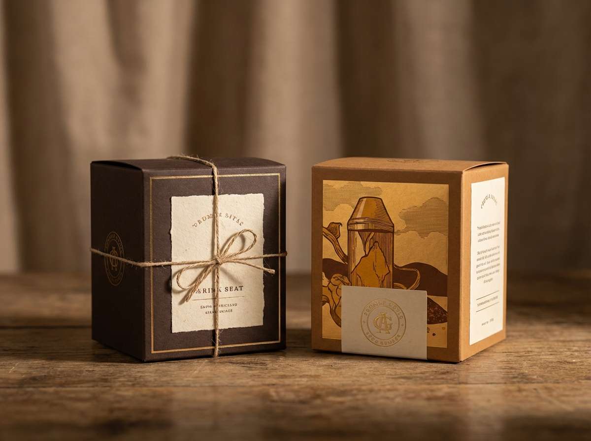 premium box packaging shot