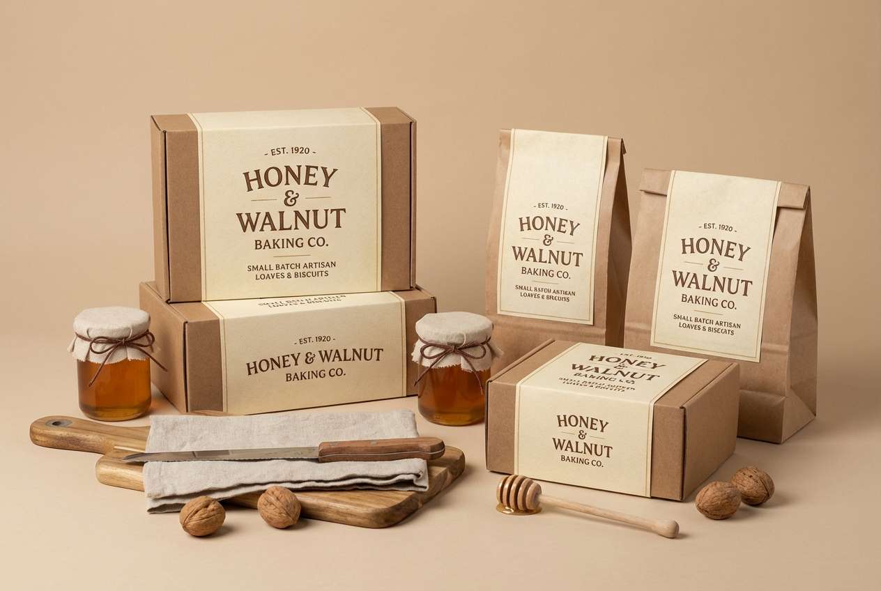 bakery packaging shot