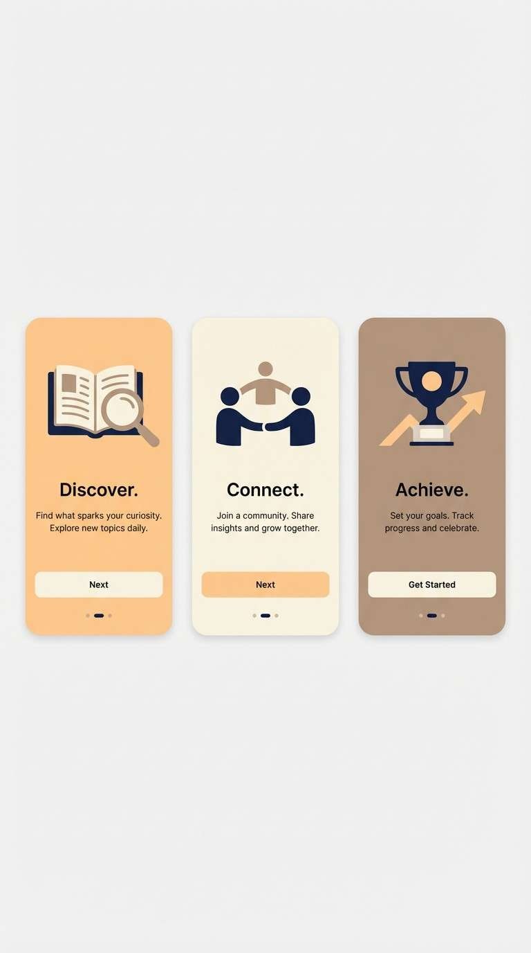 apricot navy onboarding ui