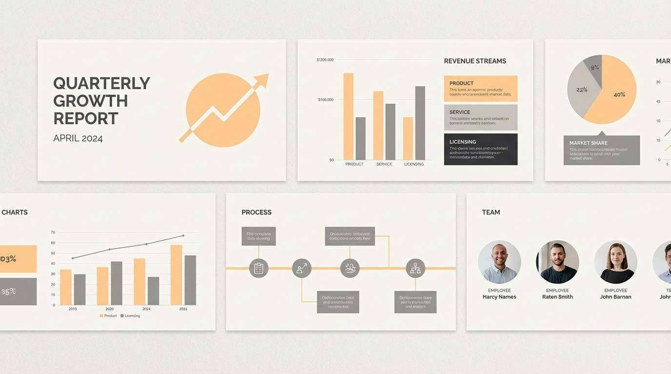 modern corporate slide