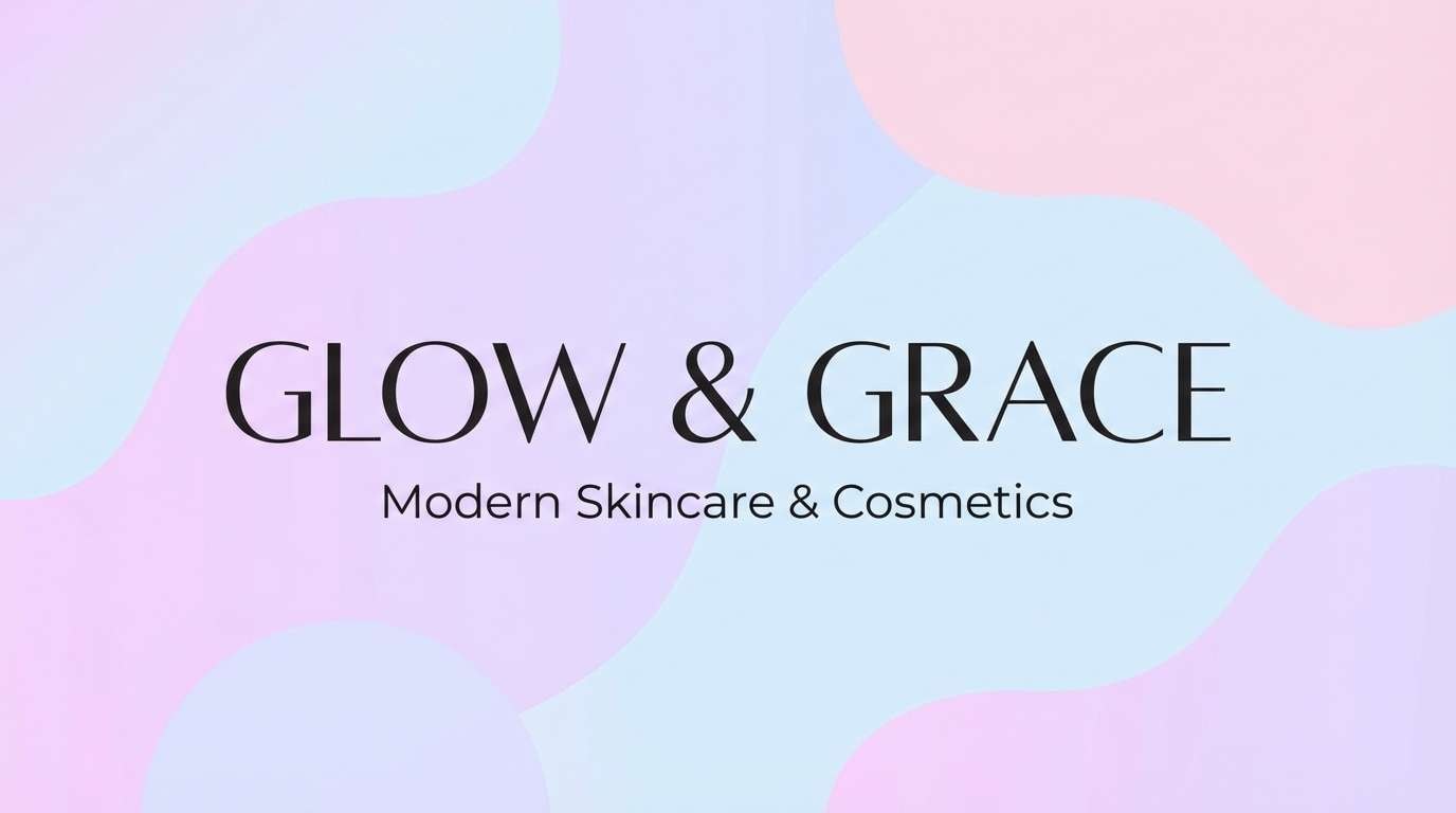 pastel beauty banner layout