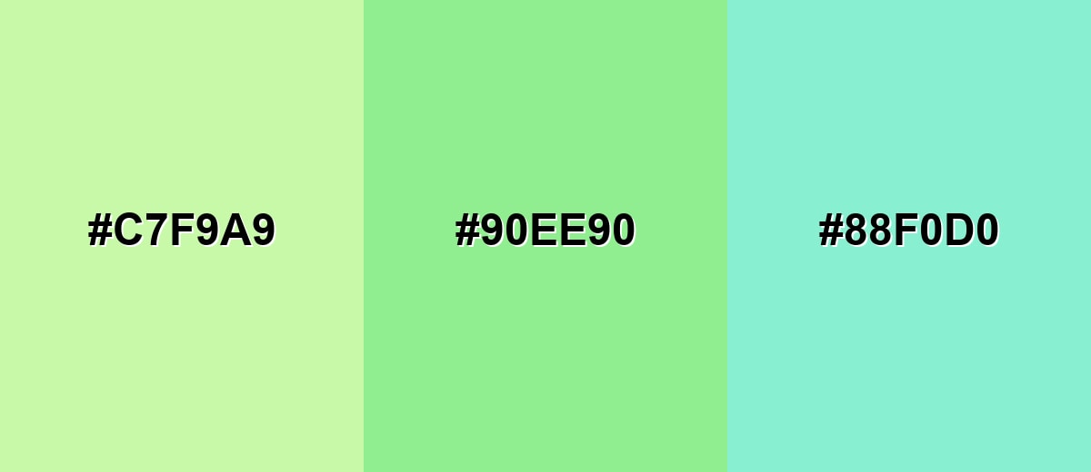 analogous color for light-green-color