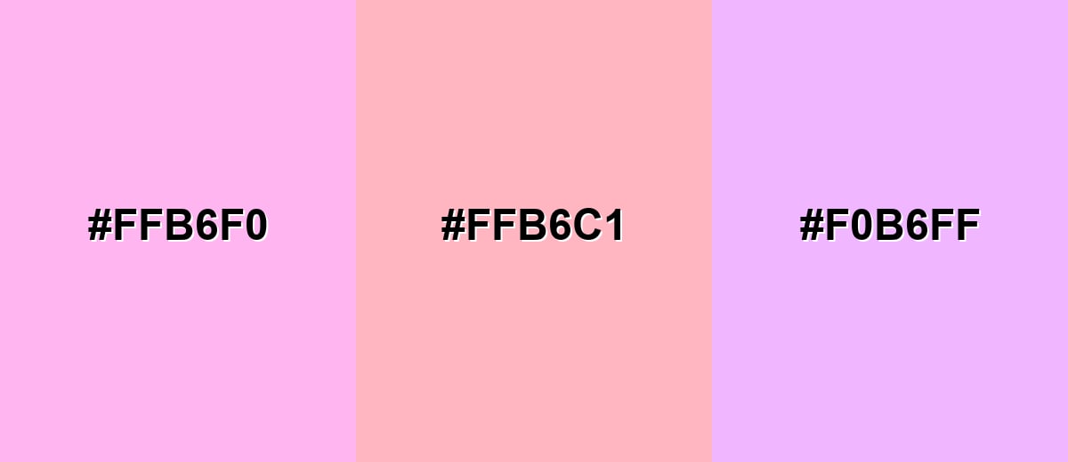 analogous color for light-pink