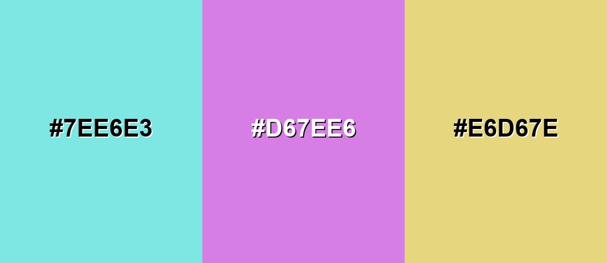 triadic combinations of light-turquoise-color