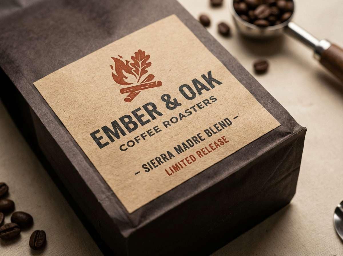 vintage label design