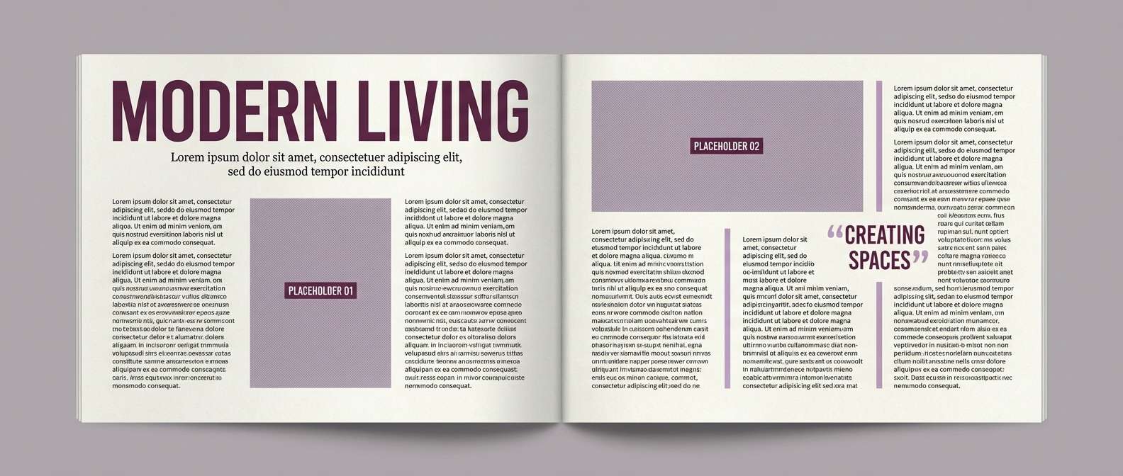 lilac cabernet editorial spread