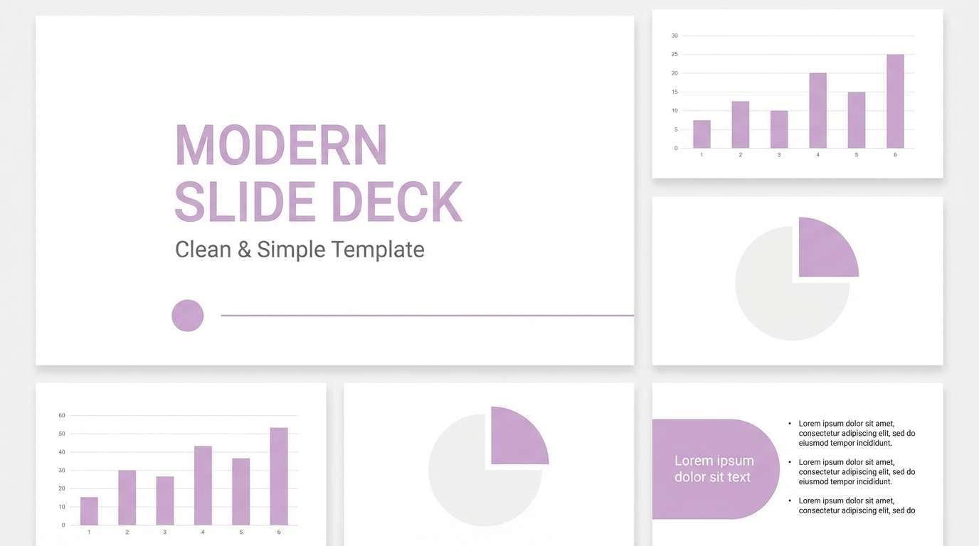 lilac slide template