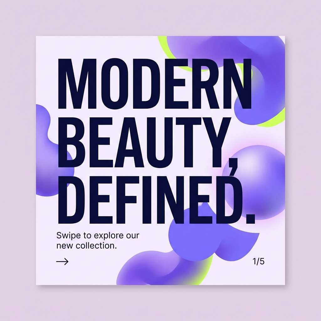 beauty carousel card