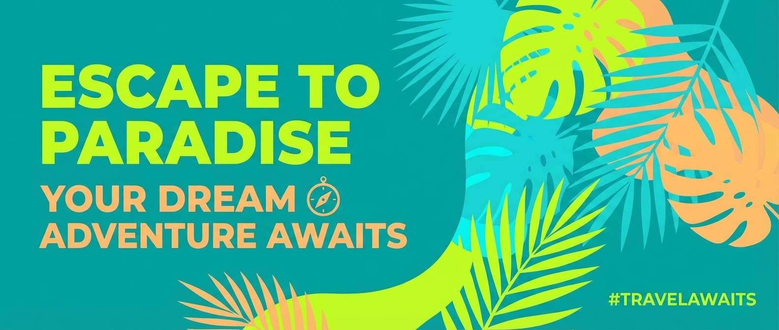 summer travel banner