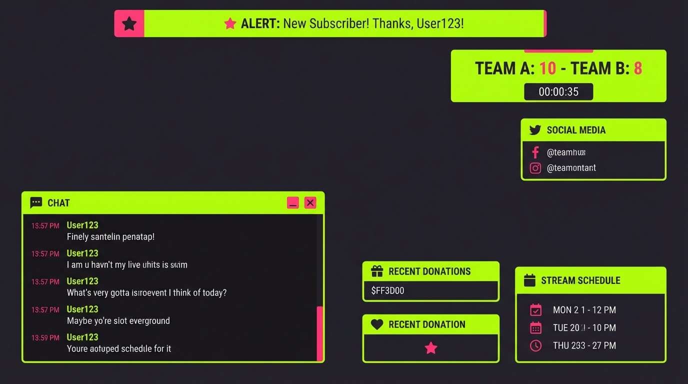 gaming stream overlay