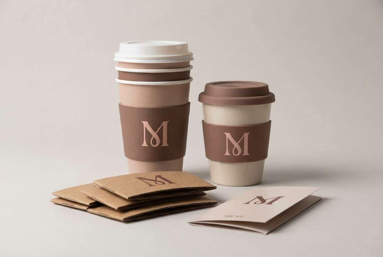 mocha rose cup branding