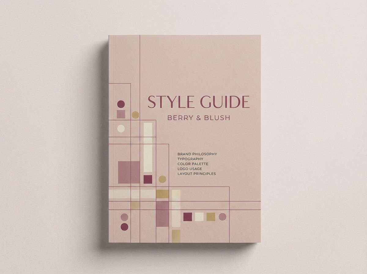 romantic brand guide cover