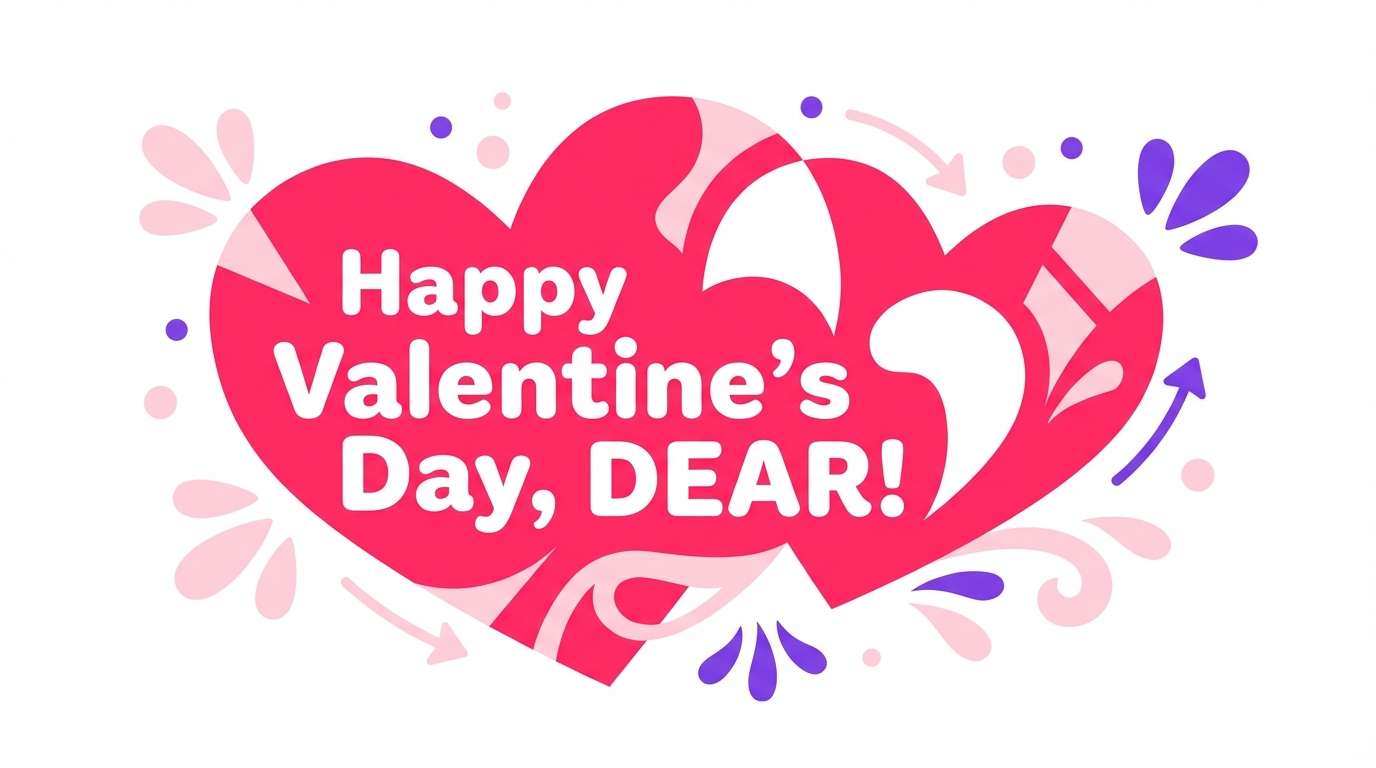 valentine email header