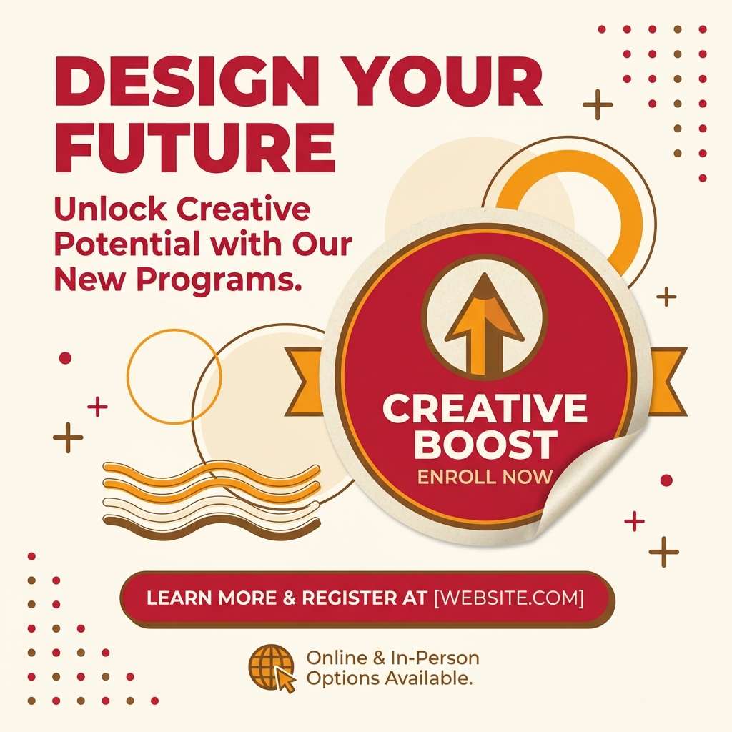 seasonal promo social post