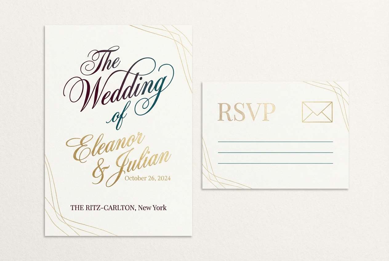 wedding invitation suite