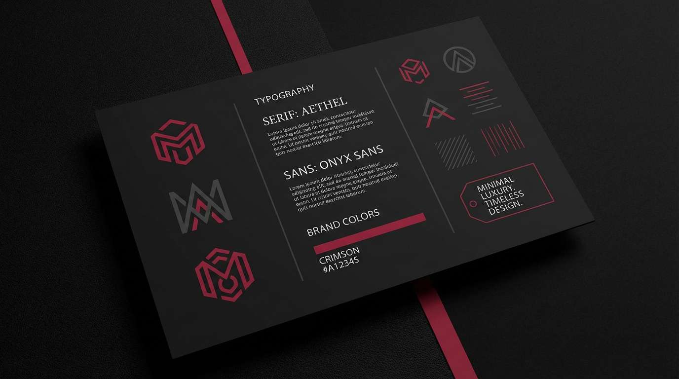 luxury brand board layout