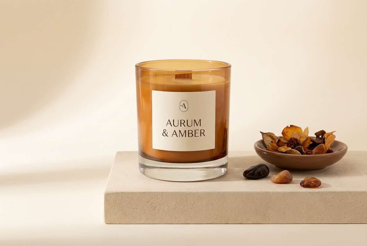 warm candle studio ad