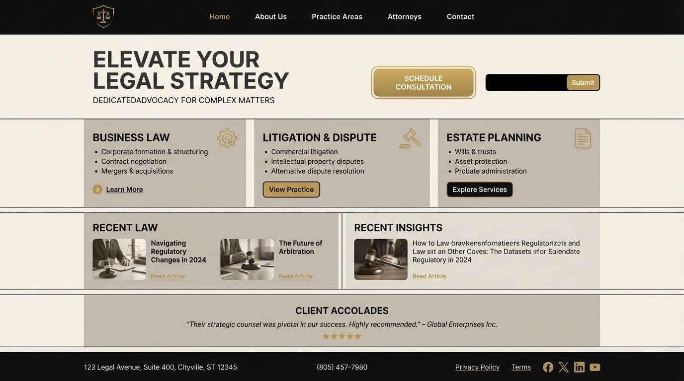 black cream website ui