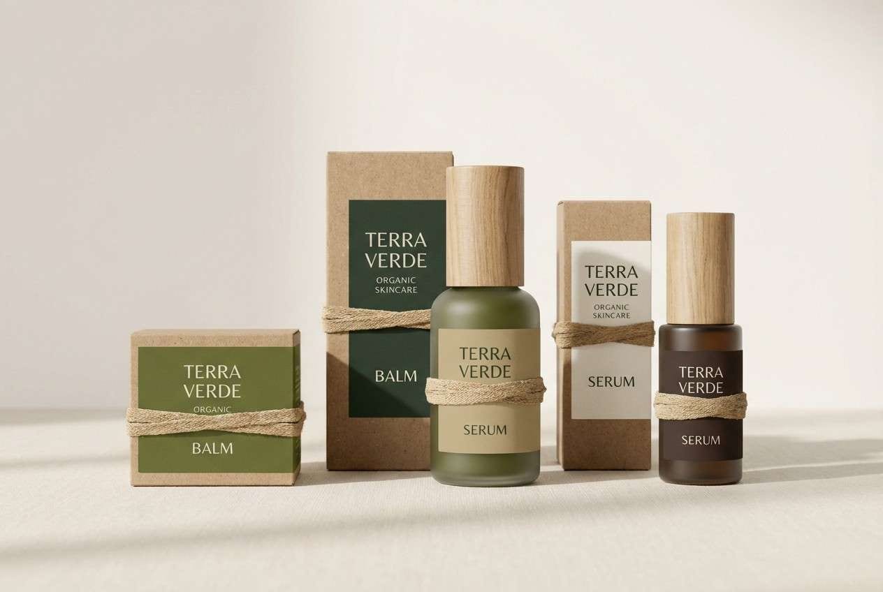 olive skincare packaging