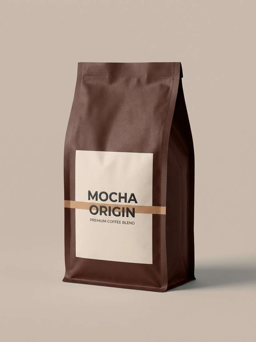 premium coffee bag design