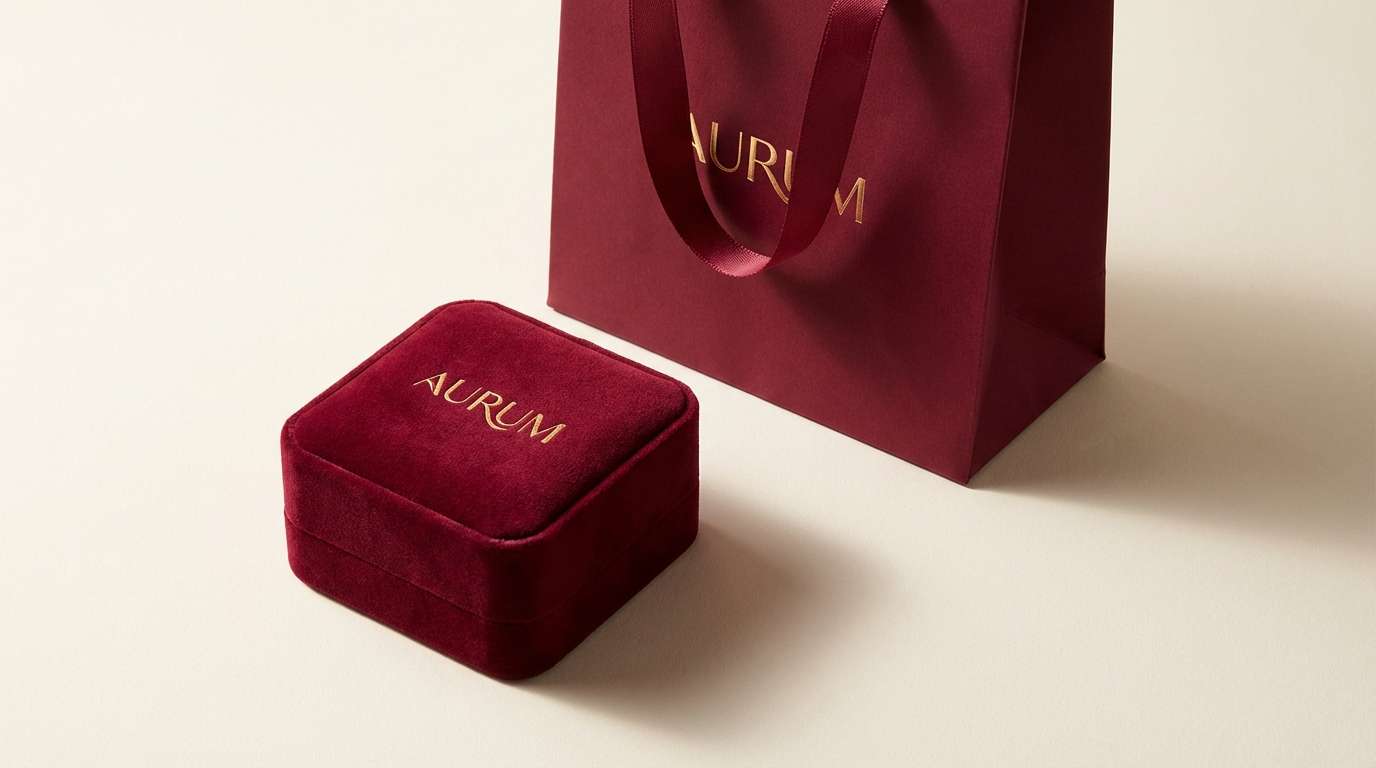 luxury jewelry box ad