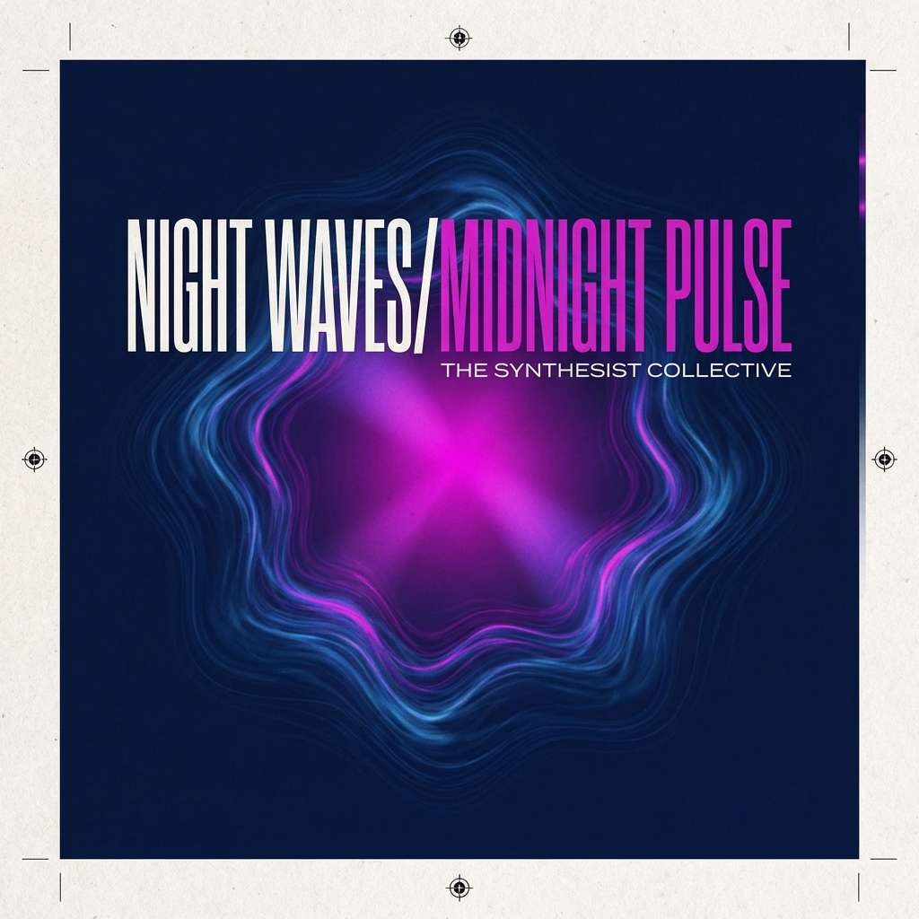 magenta navy album cover