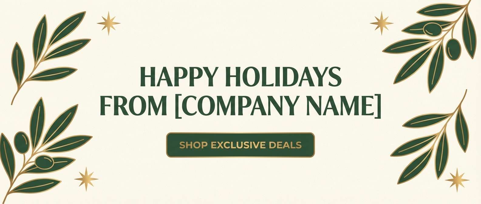 cozy holiday email header