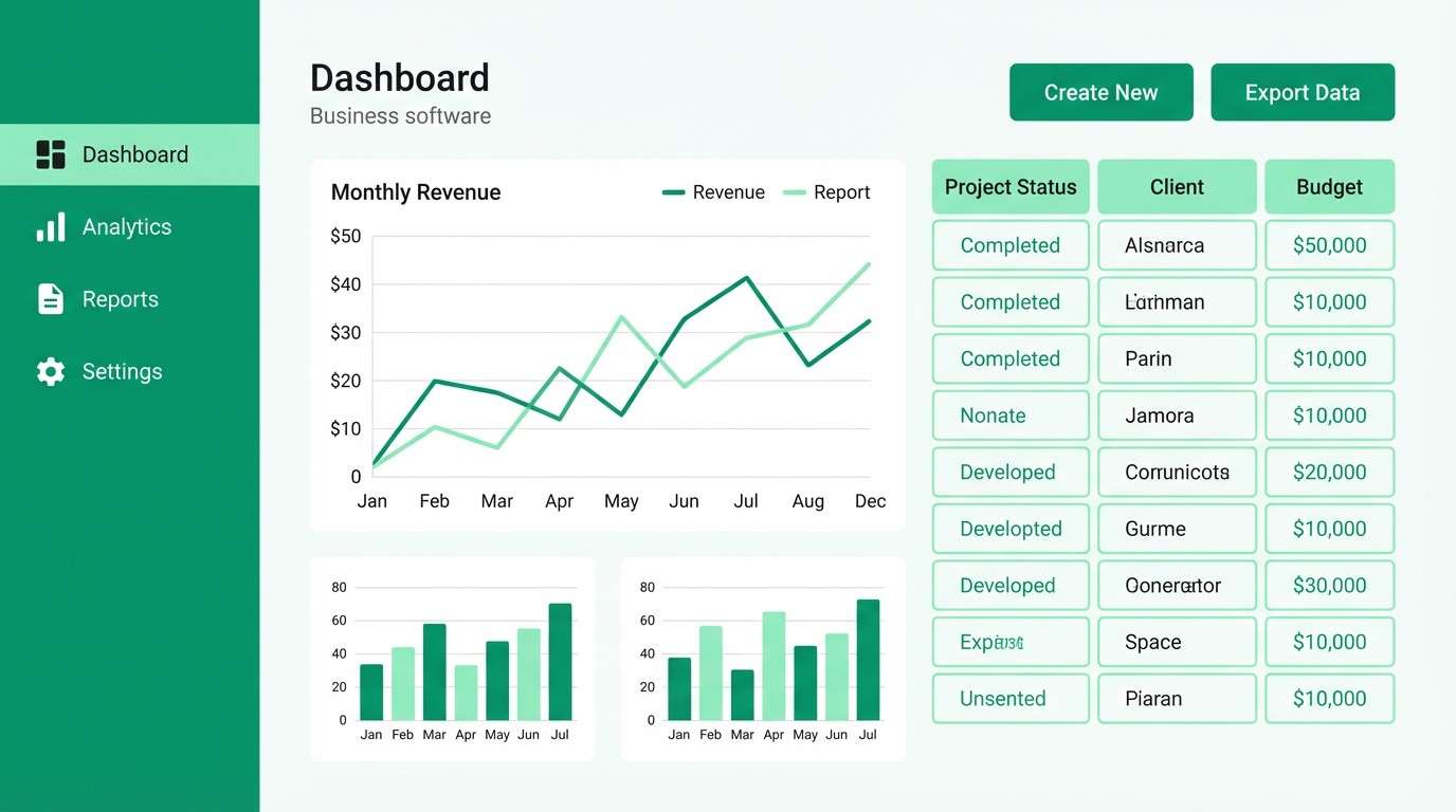 emerald dashboard ui kit