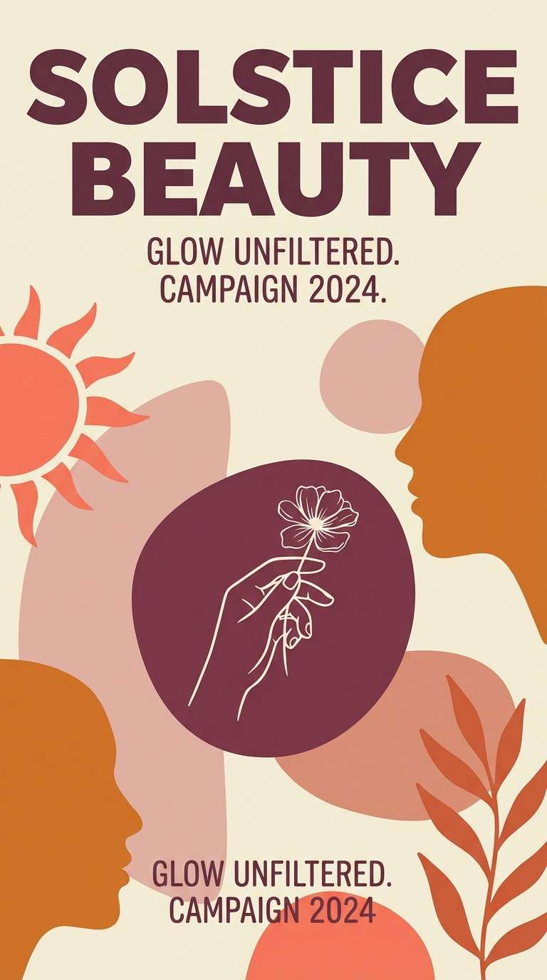 coral beauty campaign poster