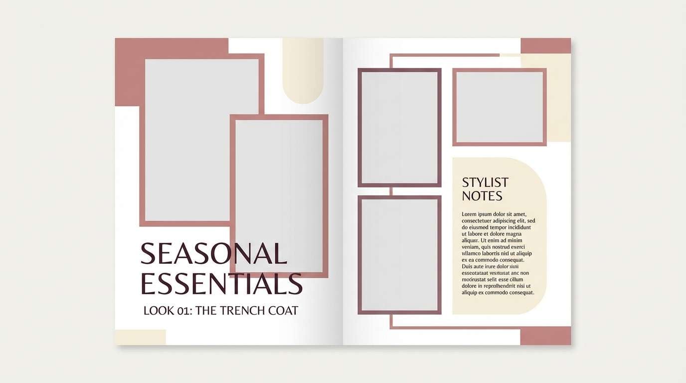 rosewood editorial layout