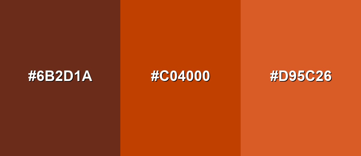 analogous color for mahogany-color