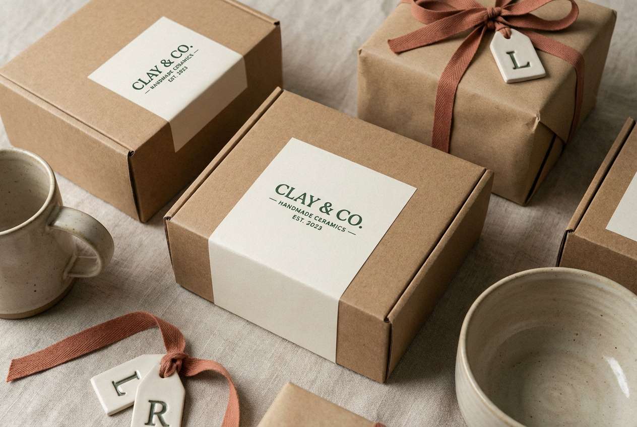 maker packaging mockup