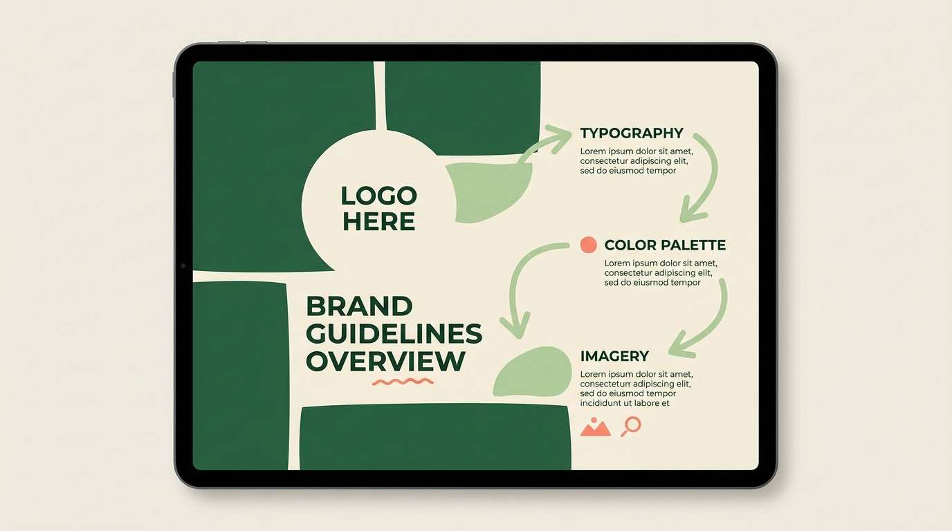 green brand kit slides