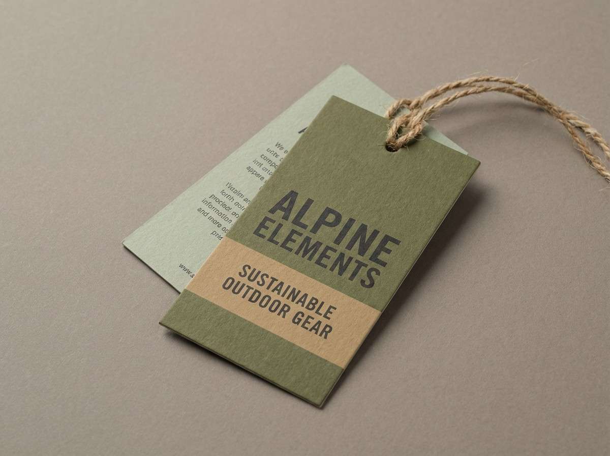outdoor hangtag mockup