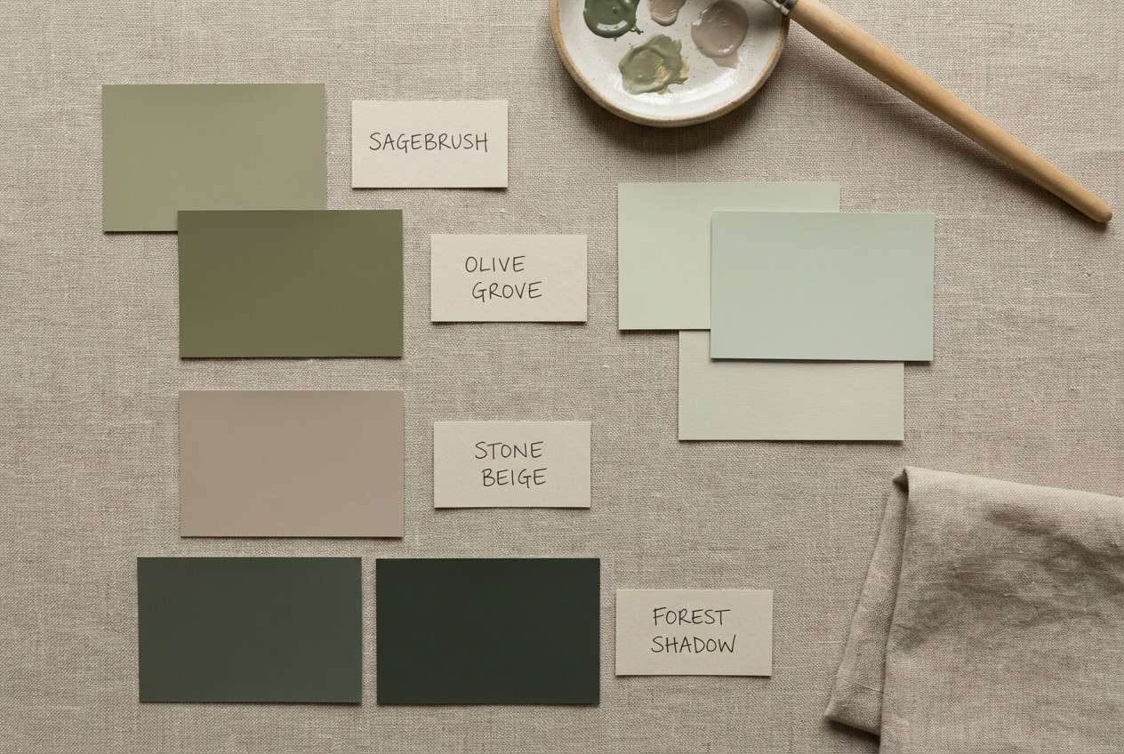 interior paint mood board