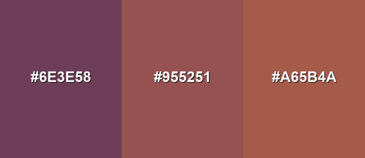 analogous color for marsala-color