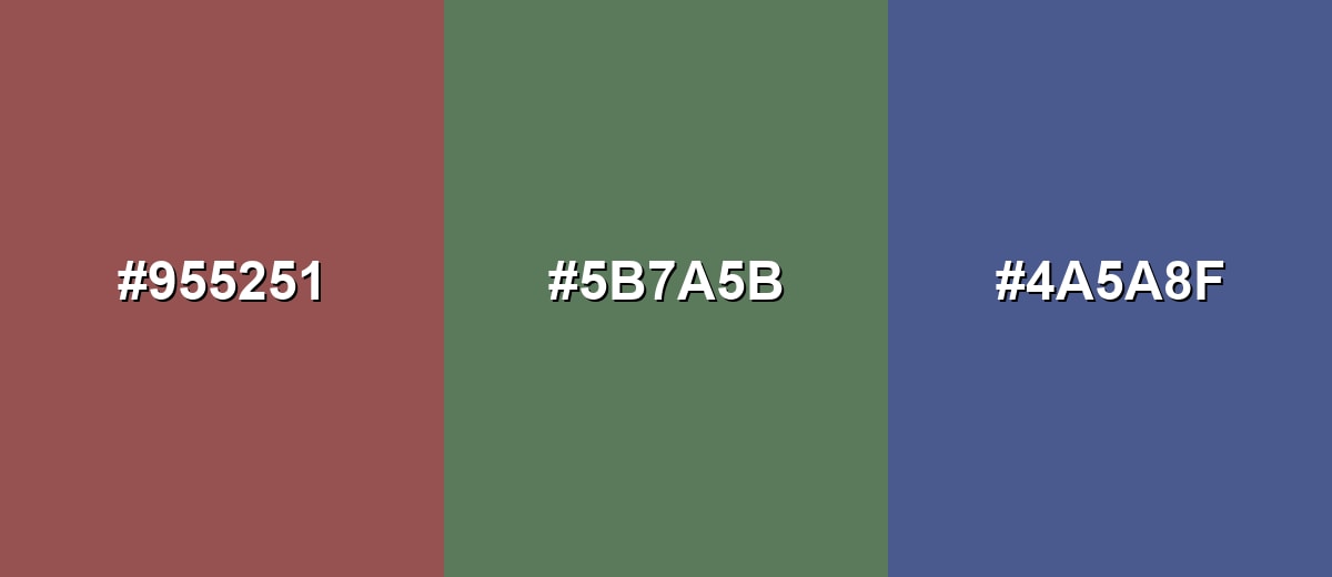 triadic combinations of marsala-color