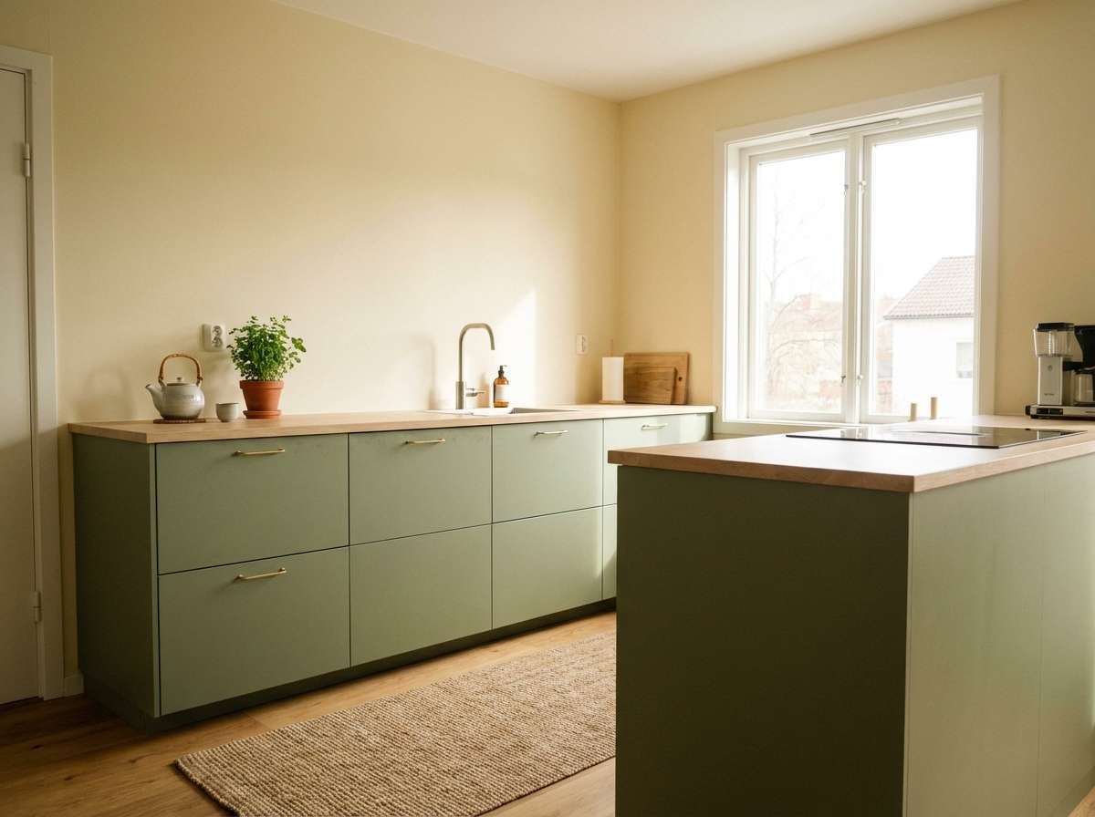 matcha butter kitchen interior