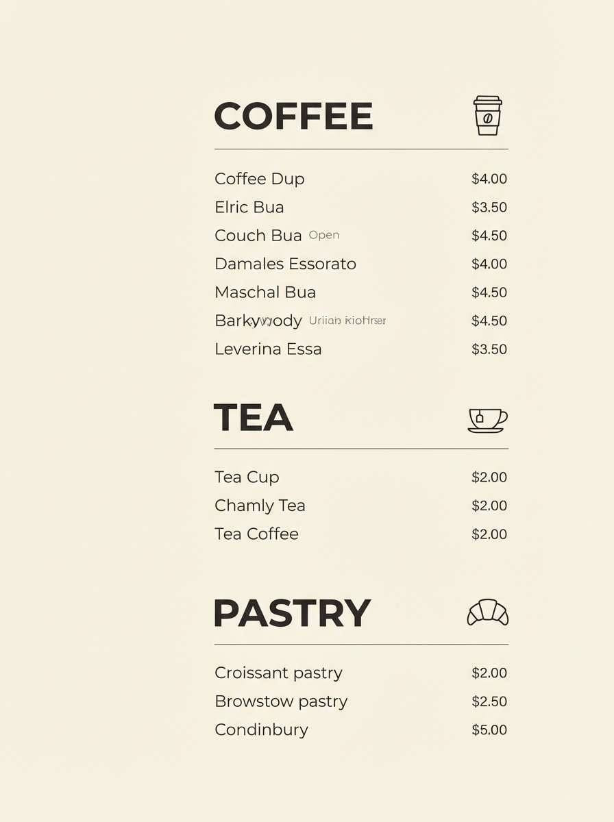 mauve mocha cafe menu