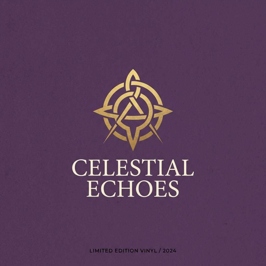 neoclassical album cover using a medieval color palette