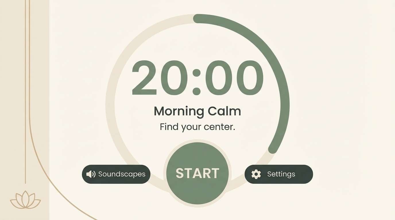 sage wellness ui mockup