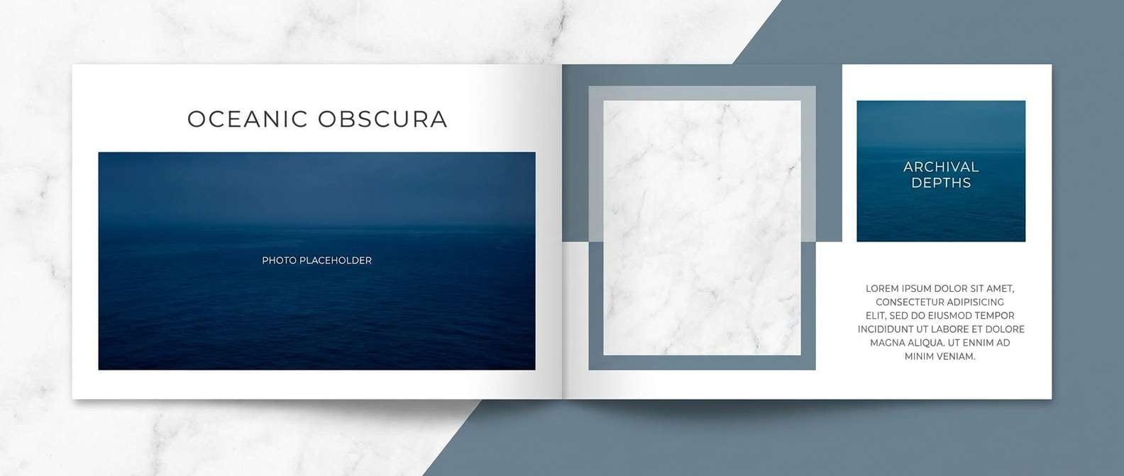 editorial spread layout