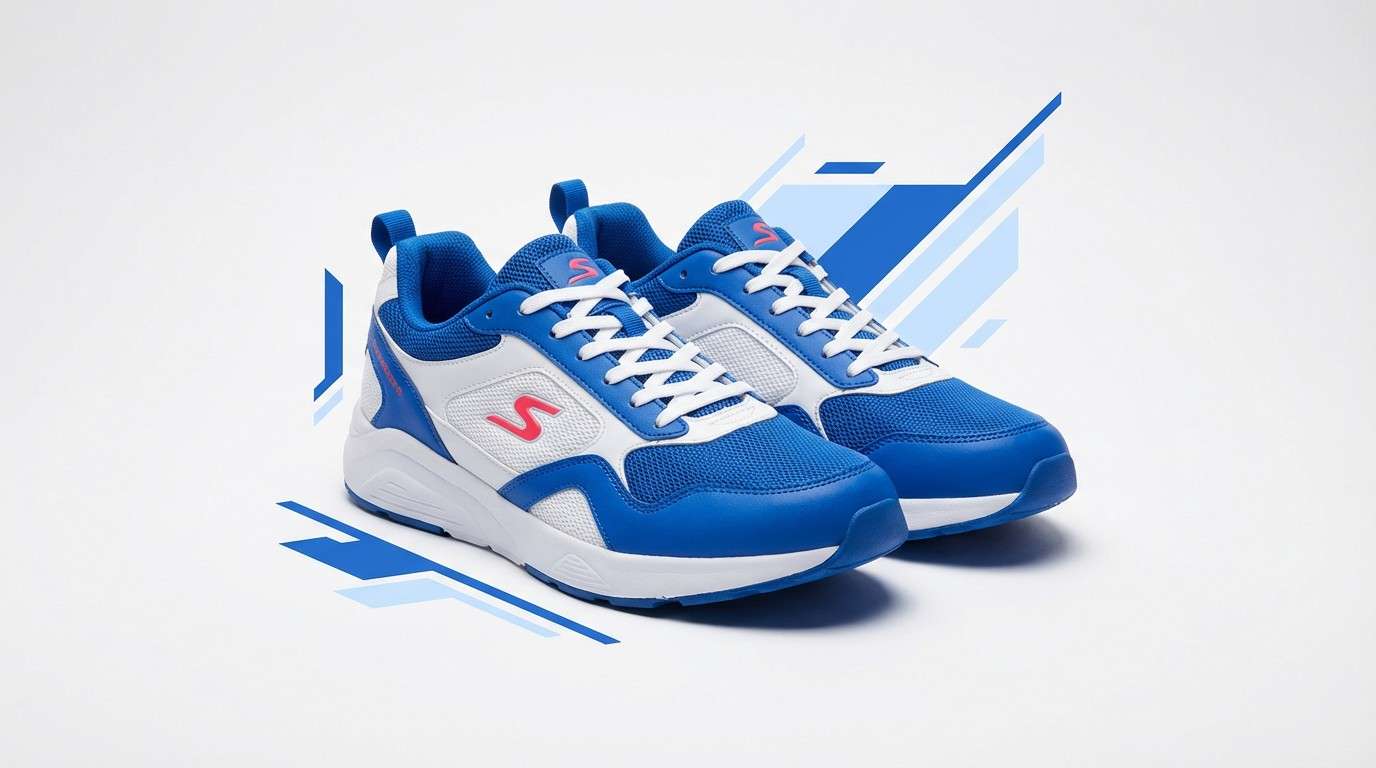 sportswear sneaker product ad