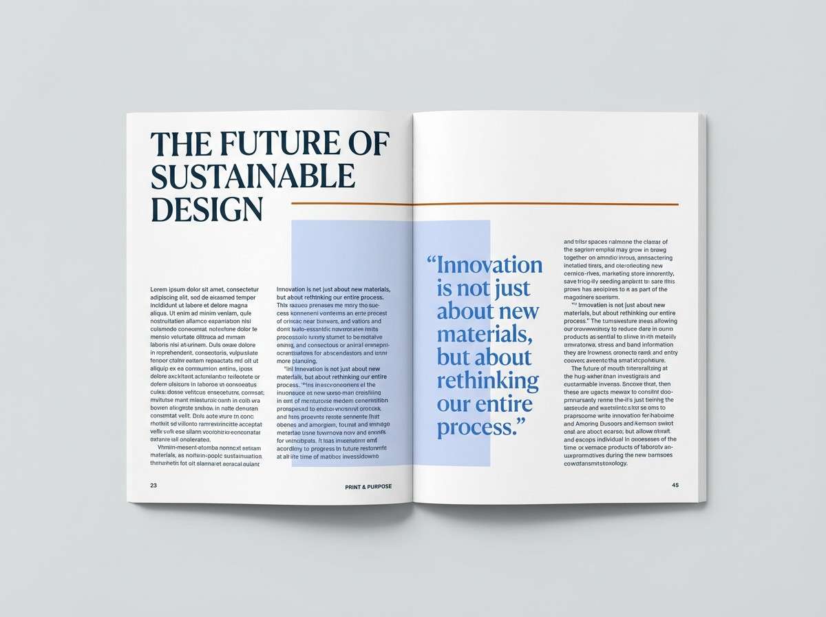 editorial magazine layout