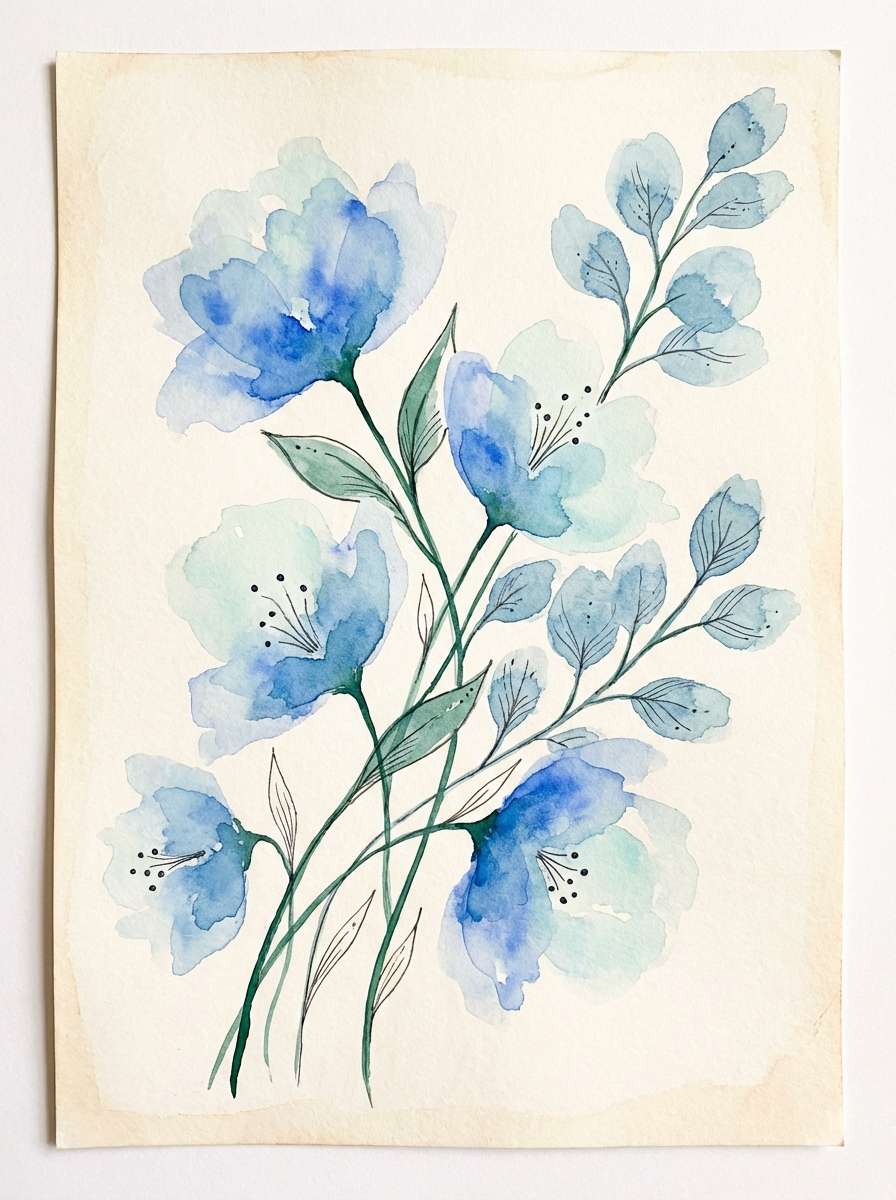 watercolor botanical illustration