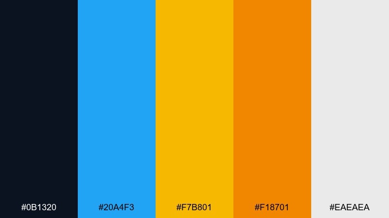 metro pop street art color palette with hex codes