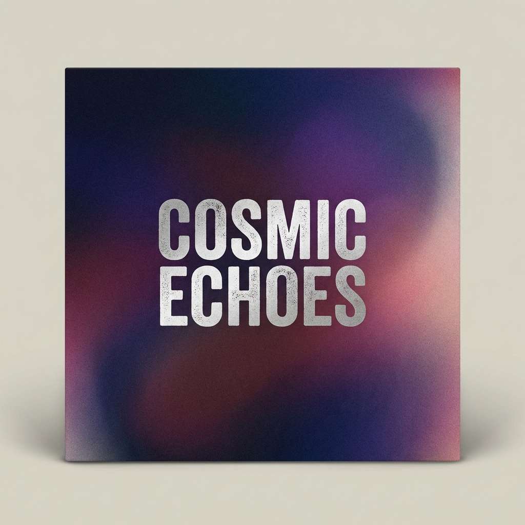 midnight blue colored velvet cosmic album cover